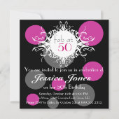 Capture d'écran de 50 invitations personnalisées à (Devant)