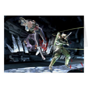 Capture d'écran : Wonder Woman vs Green Arrow