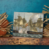 Capture of the Mahonesa, 13 oktober 1796, engrav Fotoplaat (Zijkant)