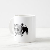 Capture sur Net Hockey Coffee Mug (Devant gauche)