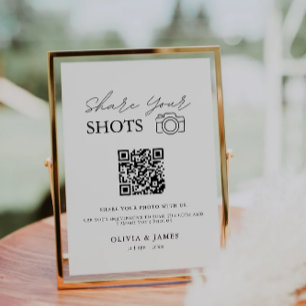 Capture The Love Qr Code Bord, Modern Kaart
