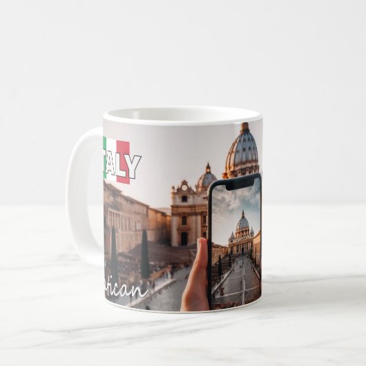 Captured Vatican: Mug for Rome Enthusiasts (Devant gauche)