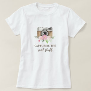 Capturer Le Véritable T-shirt Photographe