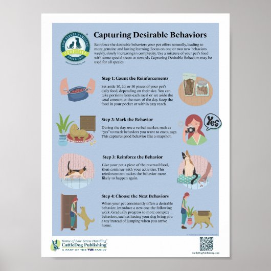Capturer les comportements désirables Poster (Devant)