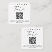 Capturez les cartes d'amour avec code QR (Devant / Derrière)