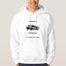 Veste à capuchon Life Is Better On Four Wheels