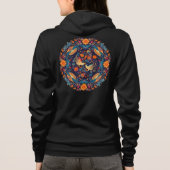 Capuche Veste à capuchon zippée pour femme (Dos)