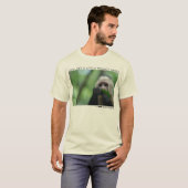 Capuchin-aap - Privacy alsjeblieft T-shirt (Voorkant volledig)