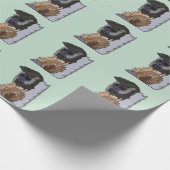 Capuchin Monkey Cadeaupapier (Hoek)