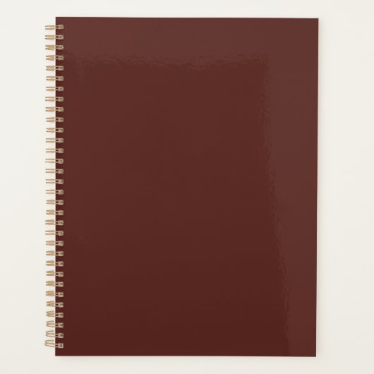 Caput mortuum (couleur unie) (Devant)