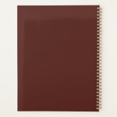 Caput mortuum (couleur unie) (Dos)
