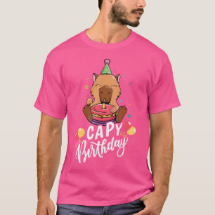 Capy Birthday Capybara T-shirt
