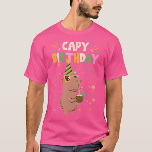 Capy Birthday Capybara T-shirt