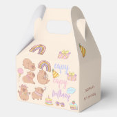 Capy capy birthday bedankdoosjes (Voorkant)