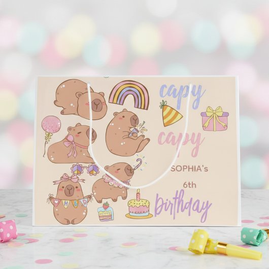 Capy capy verjaardag groot cadeauzakje