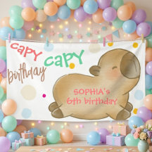 Capy capybara verjaardag