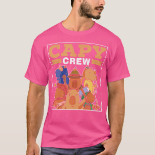 Capy Crew Capybaras Knaagdier Dierenvriend Capybar T-shirt