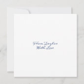 Capy Fête des Mères Capybara Bébé et Maman Carte M (Dos)