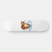 Capy Hanukkah Funny Jewish Capybara Hanukkah Gift Skateboard (Horizontaal)
