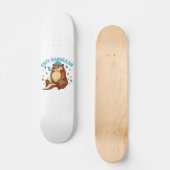 Capy Hanukkah Funny Jewish Capybara Hanukkah Gift Skateboard (Voorkant)
