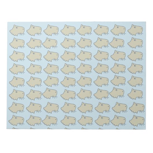 CAPYBARA -3 NOTITIEBLOK (Voorkant)