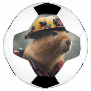 "Capybara à la Secourt : Pompier Extraordinair
