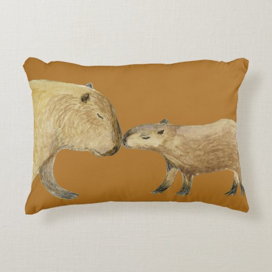 Capybara Accent Kussen (Voorkant)