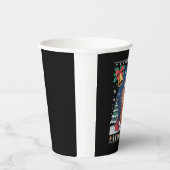 Capybara Animal Lover Xmas Gift Ugly Capybara  Papieren Bekers (Rechts)