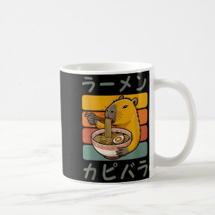 Capybara Anime Grafische Ramen Kawaii Japanse Vint Koffiemok