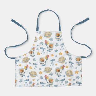 Capybara Astronaut Pattern - Schort