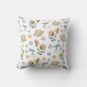 Capybara Astronaut Pattern Sierkussen (Voorkant)