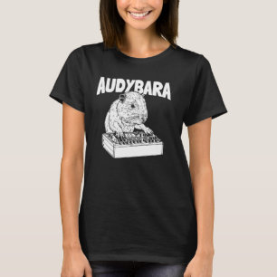 Capybara Audio Engineer Studio - Producer Sound AU T-shirt