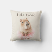 Capybara Baby Nursery • Personalized Kussen (Voorkant)