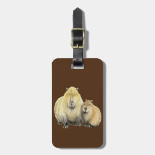 Capybara Bagagelabel