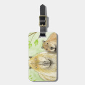 Capybara Bagagelabel (Voorkant verticaal)