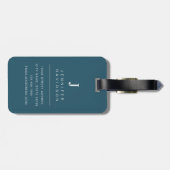 Capybara-Bagagelabels Bagagelabel (Achterkant horizontaal)