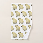Capybara Bath Towel Set Bad Handdoek (Handdoek)