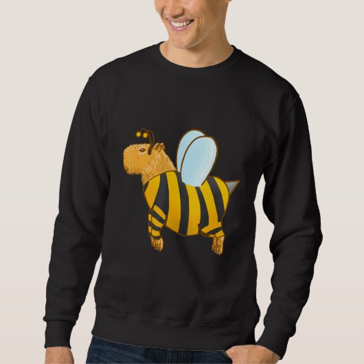 Capybara bee costume trui (Voorkant)