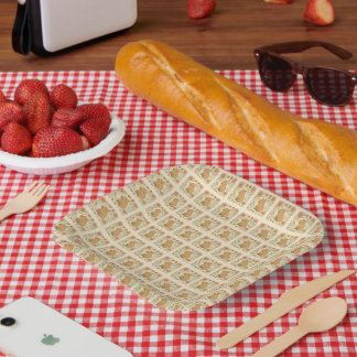 Capybara Bloempapier Borden Papieren Bordje