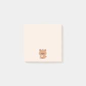 Capybara Boba Post-it® Notes (Voorkant)