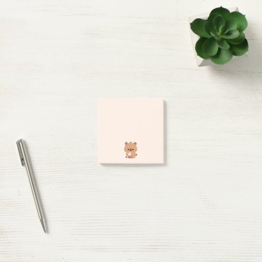 Capybara Boba Post-it® Notes (Kantoor)