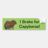 Capybara Bumpersticker (Voorkant)
