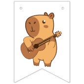 Capybara Bunting Banner | Leuke dieren themafeest (Eerste vlag)