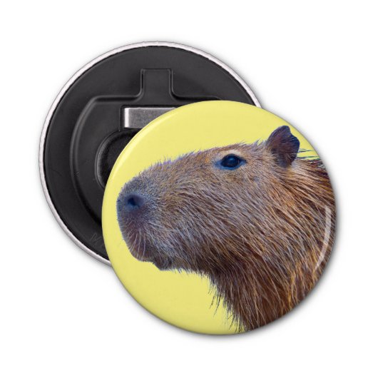 Capybara Button Flesopener (Voorkant)