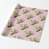 Capybara Cadeaupapier (Uitgerold)