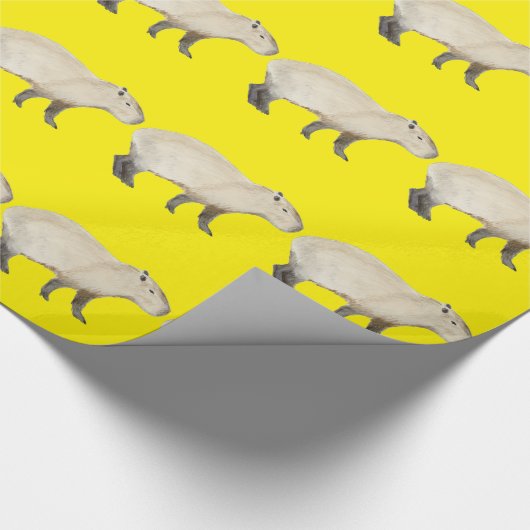 Capybara Cadeaupapier (Hoek)