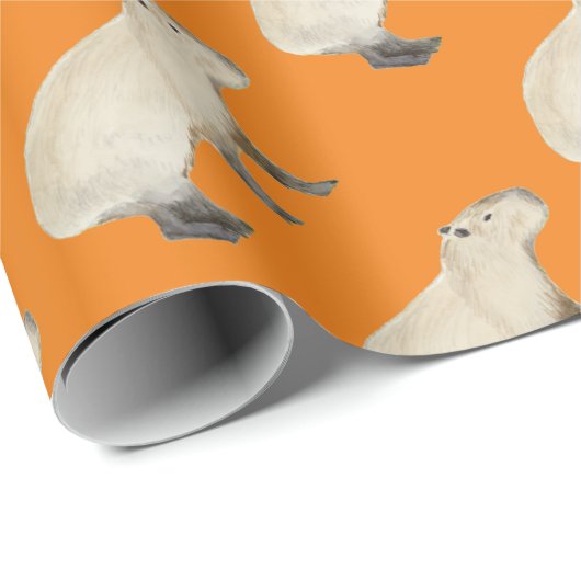 Capybara Cadeaupapier (Rol Hoek)