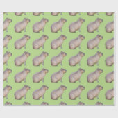 Capybara Cadeaupapier (Vlak)