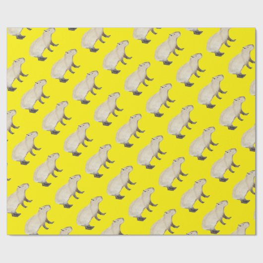 Capybara Cadeaupapier (Vlak)