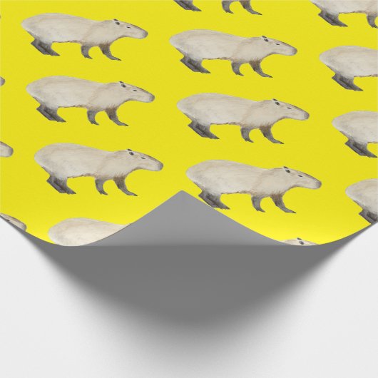 Capybara Cadeaupapier (Hoek)